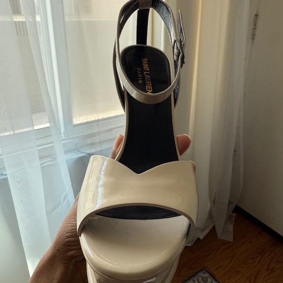 Yves Saint Laurent YSL Tribute Platform Heels - Picture 11 of 16